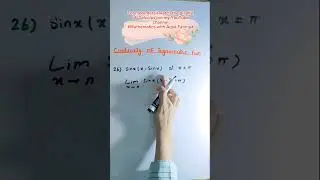 Continuity of function #shorts #maths #tricks #youtubeshorts #bs #bsc #ms #msc #PhD #afmathe #ppsc