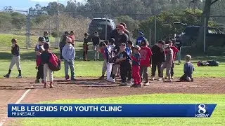 MLB alumni hosted free Prunedale youth baseball clinic