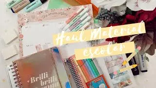 HAUL MATERIAL ESCOLAR 2020 | BACK TO SCHOOL