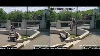 Parkour: Macro & Micro Transitions