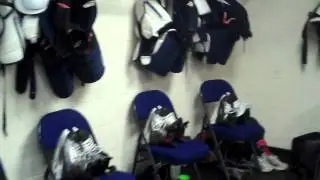Stingrays Locker Room Tour - Germain Arena in Estero, FL