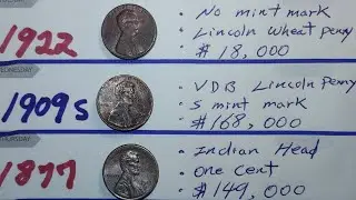 Most Expensive  Pennies  #hobby #raremoney #rare #money #penny #coin #coins #coincollection