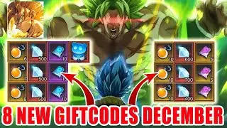 Saiyan Battle For Supremacy & 8 New Giftcodes December - Dragon Ball RPG Android iOS