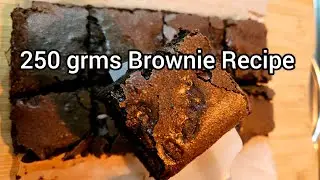 No Fail 250grms Perfect Crinkle Top Fudge Brownie Recipe in Tamil || Perfect for Brownie Business