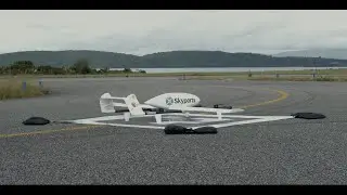 Delivering school meals by drone in Oban, Scotland