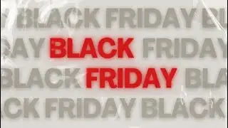 4-Hour Black Friday 4K Loop | Perfect for Stores, Live Streams & Promos
