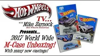 Hot Wheels M Case with many New Castings 2017 | Hot Wheels