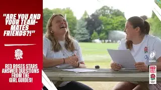 «Вам нравится арахисовое масло!?» | Звезды Red Roses отвечают на вопросы Girl Guides!