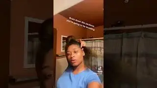 DIY Feed-in Braids on Myself For the First Time❤️❤️