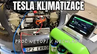 TESLA 3 a Y KLIMATIZACE info  - jak často plnit R1234yf ? Proč netop&iacute; / nechlad&iacute; ?