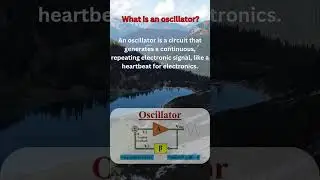Oscillator #shortvideo #electroniccomponents #electroniccircuits #education #electronic