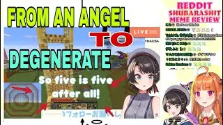 Subaru free faling from an ANGEL to total DEGENERATE  | Kiryu Coco Meme Review [Hololive/Eng Sub]