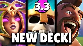 FINALMENTE... NUOVO DECK 3.3 DOMATORE WITCH! 👀 Clash Royale ITA