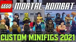 LEGO CUSTOM MINIFIGURES | MORTAL KOMBAT UNOFFICIAL LEGO #mortalkombat #toys #lego