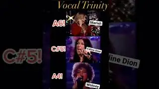 The Vocal Trinity👑🎊🥹 #ytshorts #mariahcarey #whitneyhouston #celinedion #viral #ytshorts #fyp