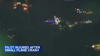 Pilot injured after small plane crash in Franconia Township, Montgomery County