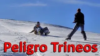 Peligro con los trineos