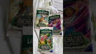 Disney Lorcana archazias island #lorcana #archaziasisland #disney#tradingcards #opening #boosterpack