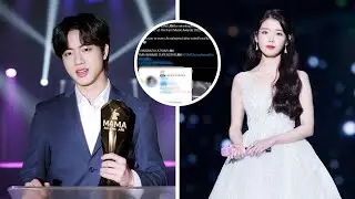 IU Applauds Jin of BTS After His Historic MAMA Award Win: &ldquo;I&rsquo;m Proud of Him&rdquo;