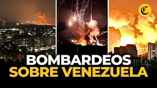 Explosiones en Caracas: as&iacute; fue el ataque a gran escala de EE.UU. contra Venezuela | El Comercio