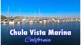 Chula Vista Marina, California USA 🇺🇸/ Testing my new GoPro Hero 10 / WALKING TOUR 2022