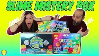SLIME MISTERY BOX!! Compramos una caja llena de slimes diferentes!! Momentos Divertidos