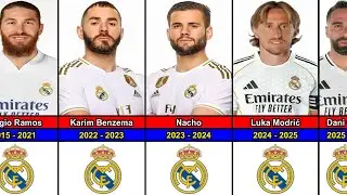 Real Madrid All Captains (1901 - 2025)