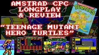 [AMSTRAD CPC] Черепашки-ниндзя - Полное прохождение и обзор
