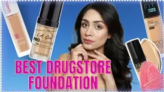BEST DRUGSTORE FOUNDATIONS IN INDIA | FOR MEDIUM /BROWN SKIN |
