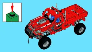 LEGO Technic 42029, Customized Pick up Truck - building instructions