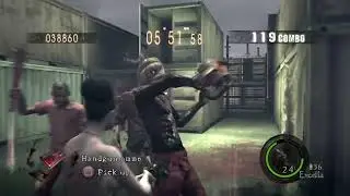Resident Evil 5 PS4 The Mercenaries United Ship Deck Solo 1011k Excella
