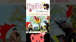 #甲冑侍が突然動くドッキリ#ドッキリgp#samurai#prank#ドッキリ侍#トレンド#japan#shorts#笑える#神社仏閣パワースポット