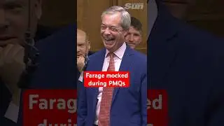 Farage mocked by The Speaker & Starmer at PMQs
