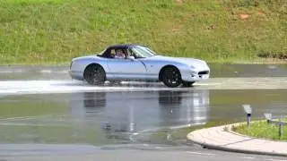 TVR CHimaera Drift training