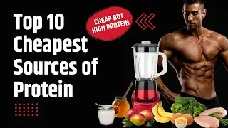 Top 10 Cheapest Sources of Protein ( Cheap and safe )  | Highest Protein Foods In The World