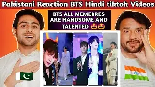 Pakistani reacts tiktok BTS Hindi mix songs tik tok videos) taekook,vmin,namjin,jhope | Pak Reaction