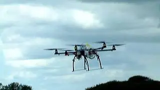 Mikrocopter flying in Ireland at the Southern Model Flying club