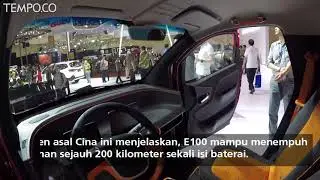 GIIAS 2018  Wuling E100, Si Kecil Ramah Lingkungan