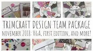 TRIMCRAFT DESIGN TEAM PACKAGE | November 2018 | V&A + New First Edition Pads