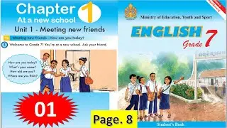 Unit1.Meeting new friends (01) #LBT English Club [P.8]