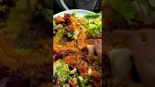 Ethiopian buffet #bole #addisababa #food #habesha #abyssinia #injera #culture