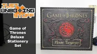Game of Thrones House Targaryen Deluxe Stationery set - Just Unboxing Stuff