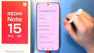 Redmi Note 15 Pro 5G: How To Add Number Row To Keyboard