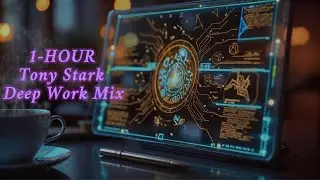 LASER FOCUS: 1-HOUR Tony Stark Deep Work Mix (Future Garage & Ambient)