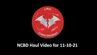New Comic Book Day Haul for 11/10/21!!!