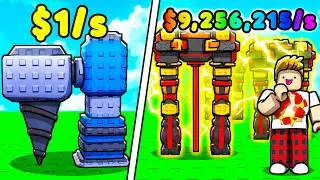 I Drilled and made TRILLIONS in Roblox My Drill Farm...