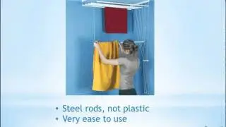 Airaus Ceiling Mounted Clothes Airer