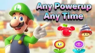 How to Get  Power Ups in Mario Wonder WITHOUT Beating Entire Levels