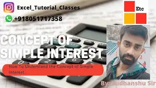 Simple Interest/Concept of SI/SSC/RRB NTPC/BANKING/BSSC/COMPETITIVE EXAMS.