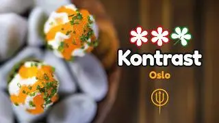 ⭐️⭐️🍀  Cena da KONTRAST il 2 stelle di Oslo 🇳🇴